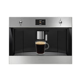 Smeg CMS4303X 45cm Integrated Coffee Machine, Stainless Steel