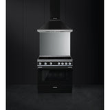 Smeg CPF9IPBL 90cm Portofino Electric Range Cooker, Black