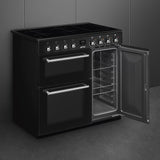 Smeg CX93IMBL 90cm Induction Range Cooker - Black