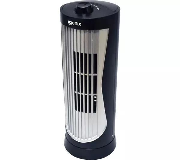 Igenix DF0022 12 Inch Digital Mini Tower Fan Black