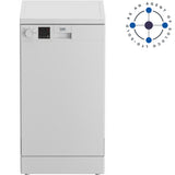 Beko DVS04X20W Freestanding 45cm Slimline Dishwasher - White