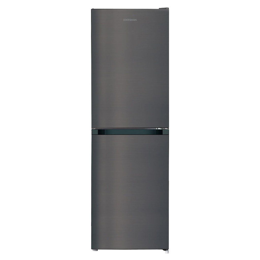 Statesman F01754LFX 175cm High 50/50 Low Frost Fridge Freezer - Dark Inox