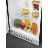 Smeg FAB10LBL6 Retro Mini Fridge Left Hand Hinge - Black