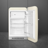 Smeg FAB10RCR6 Retro Mini Fridge Right Hand Hinge - Cream