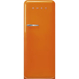 Smeg FAB28ROR6 Retro Fridge with Icebox Right Hand Hinge - Orange