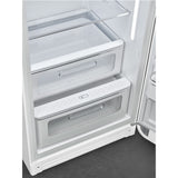 Smeg FAB28RWH6UK Retro Fridge with Icebox Right Hand Hinge - White