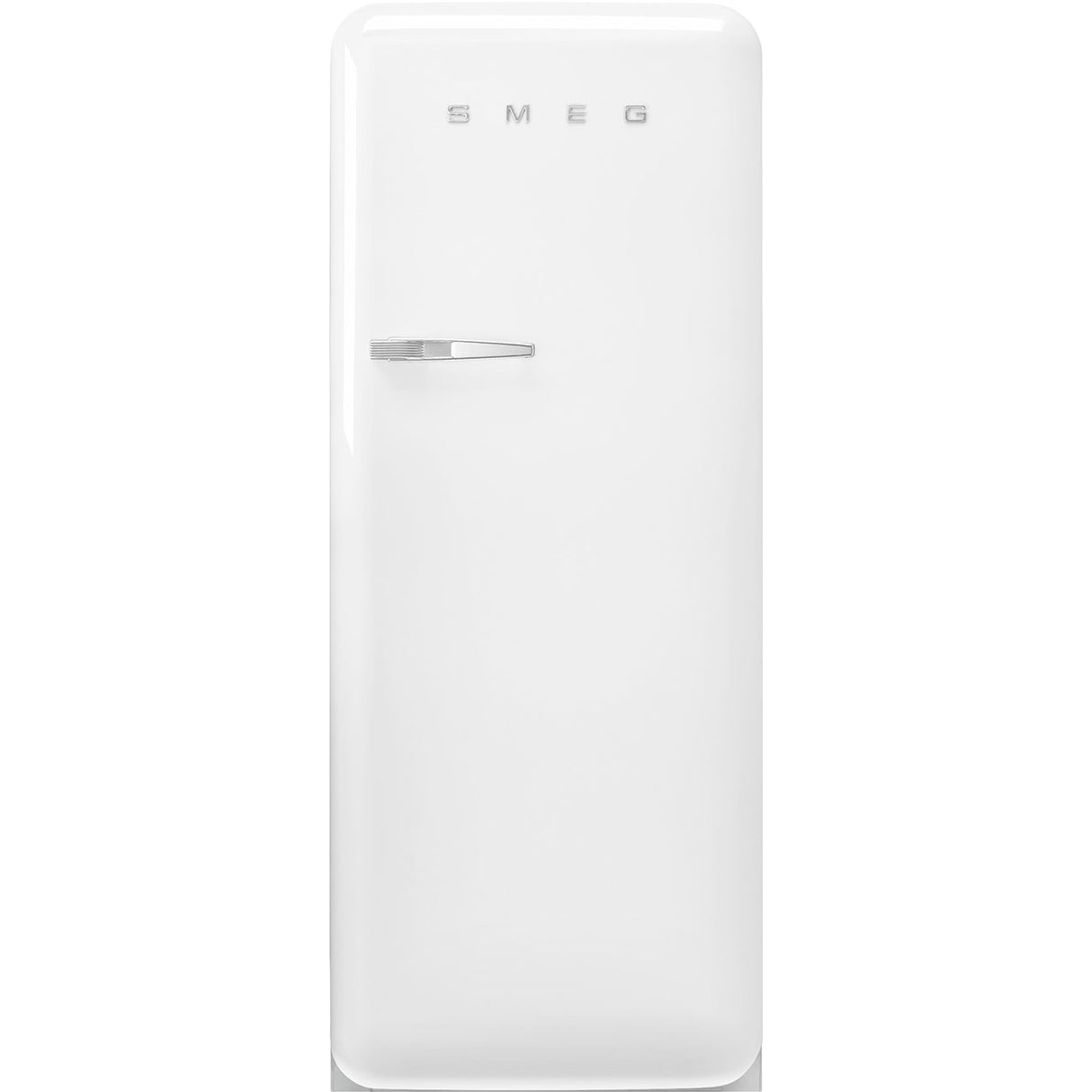 Smeg FAB28RWH6UK Retro Fridge with Icebox Right Hand Hinge - White