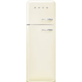 Smeg FAB30LCR6UK Retro Fridge Freezer Left Hand Hinge - Cream