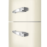 Smeg FAB30LCR6UK Retro Fridge Freezer Left Hand Hinge - Cream