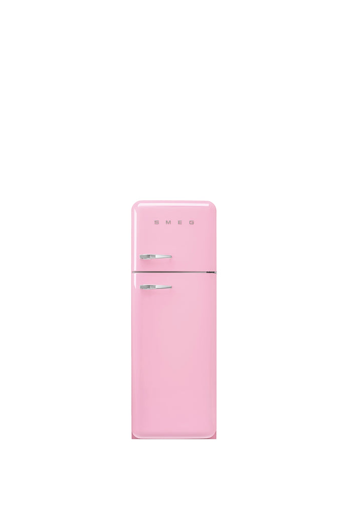 Smeg FAB30RPK6UK Retro Fridge Freezer Right Hand Hinge - Pink