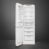 Smeg FAB32LWH6UK Retro Fridge Freezer Left Hand Hinge - White
