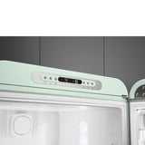 Smeg FAB32RPG6UK Retro Fridge Freezer Right Hand Hinge - Pastel Green