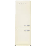 Smeg FAB38LCR6 Retro Fridge Freezer Left Hand Hinge - Cream