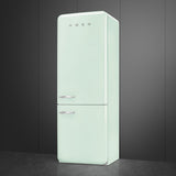 Smeg FAB38RPG6 Retro Fridge Freezer Right Hand Hinge - Pastel Green