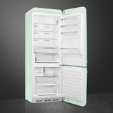 Smeg FAB38RPG6 Retro Fridge Freezer Right Hand Hinge - Pastel Green