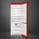 Smeg FAB38RRD6 Retro Fridge Freezer Right Hand Hinge - Red