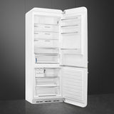 Smeg FAB38RWH6 Retro Fridge Freezer Right Hand Hinge - White