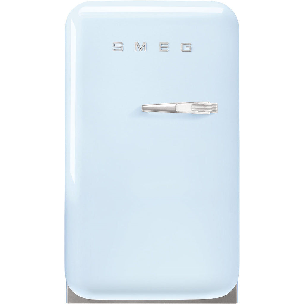 Smeg FAB5LPB6 Retro Mini Fridge Left Hand Hinge - Pastel Blue