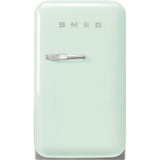 Smeg FAB5RPG6 Retro Mini Fridge Right Hand Hinge - Pastel Green
