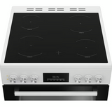 Beko FDC6731W 60cm Double Oven Electric Cooker - White
