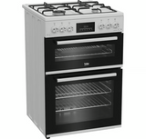 Beko FDG6231CW 60cm Double Oven Gas Cooker - White