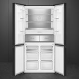 Smeg FQI60KD American Style Fridge Freezer - Dark Inox