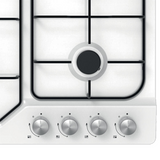 Statesman GH160WH 60cm 4-Zone Gas Hob - White