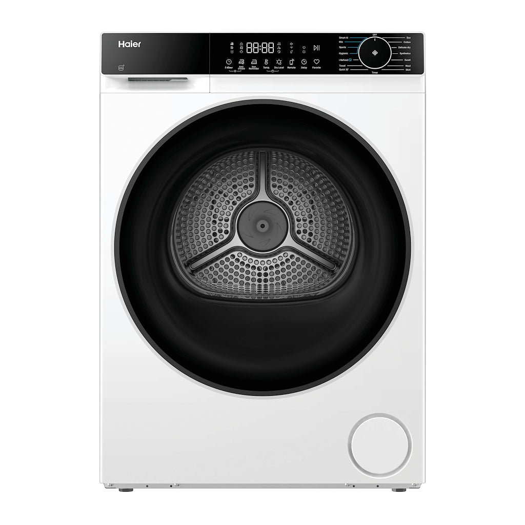 Haier HD120-E357U1-UK X Series 5 12kg Heat Pump Tumble Dryer - White - A++ Rated