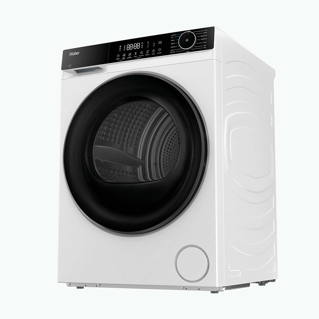 Haier HD120-E357U1-UK X Series 5 12kg Heat Pump Tumble Dryer - White - A++ Rated