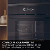 Haier H6 ID25G3HTB2 Built-In Single Oven with Steam Clean and WiFi