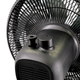 Igenix IGFP012B 12 Inch 7 Bladed Pedestal Fan - Black