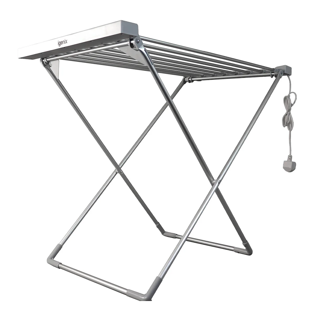 Igenix IGHA068S Foldable Heated Airer - Silver