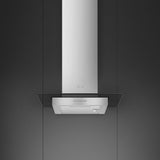 Smeg KBT600VE 60cm Chimney Hood, Stainless Steel & Glass
