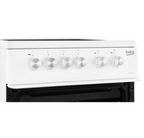Beko KDVC563AKW 50cm Double Oven Electric Cooker - White