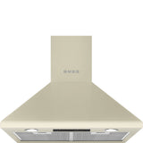 Smeg KSED65PE 60cm Chimney Hood, Cream
