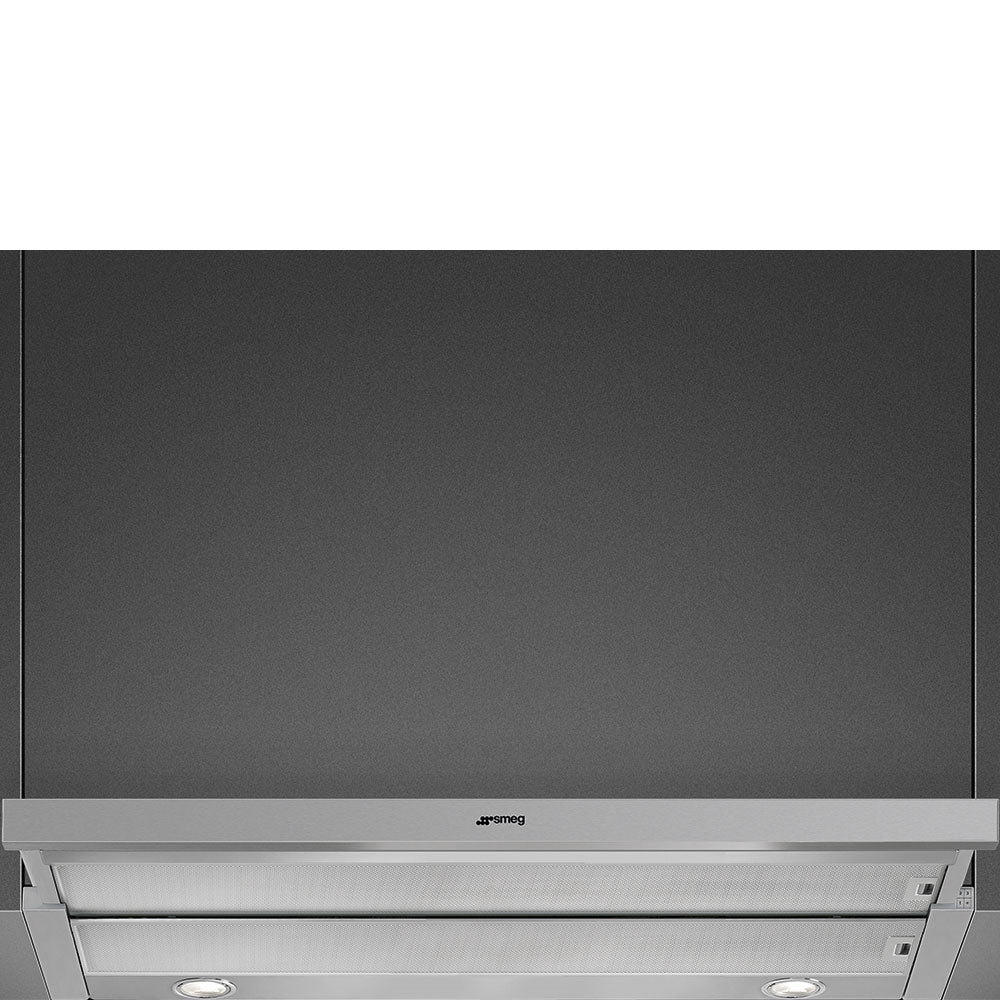 Smeg KSET900XE 90cm Telescopic Hood with Stainless Steel Front Panel