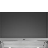 Smeg KSET900XE 90cm Telescopic Hood with Stainless Steel Front Panel