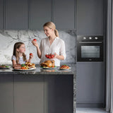 Midea Xpress MBO65M90M1-BK  Fan Built-In Single Oven - Black - A Rated