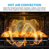 Midea MBOD50M3AD0-SS Fan Built-Under Double Oven - Stainless Steel - AA Rated