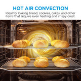 Midea MBOD70M30D0-SS Multifunction Built-In Double Oven - Stainless Steel - AA Rated