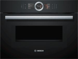 Bosch CMG676BB1, Built-in compact oven with microwave function
