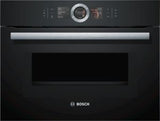 Bosch CMG676BB1, Built-in compact oven with microwave function