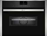 Neff C17MS22N0, Built-in compact oven with microwave function