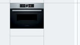 Bosch CMG656BS1, Built-in compact oven with microwave function