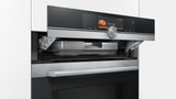 Siemens HN678G4S1, Built-in oven with added steam and microwave function