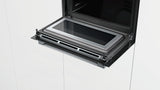 Bosch CMG676BB1, Built-in compact oven with microwave function