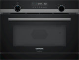 Siemens CP465AGB0B, Built-in compact microwave with steam function