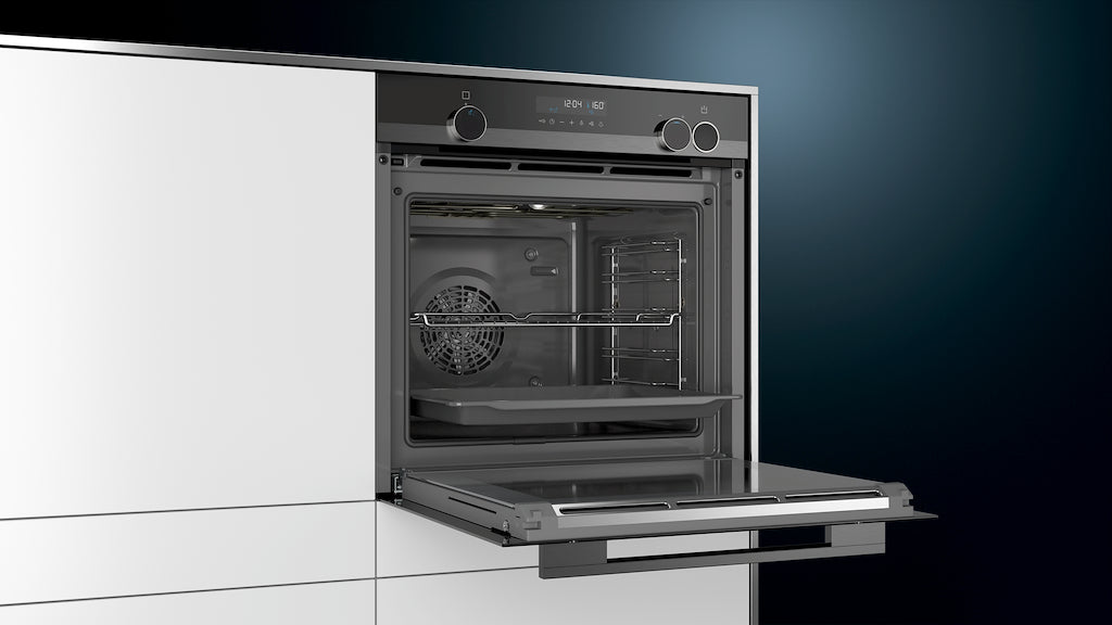 Siemens HR478GCB6B, Built-in oven with added steam function