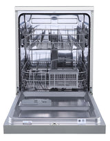 Midea MDWPF1233C(S)-WG-UK 12 Place Setting Freestanding 60cm Dishwasher - Silver