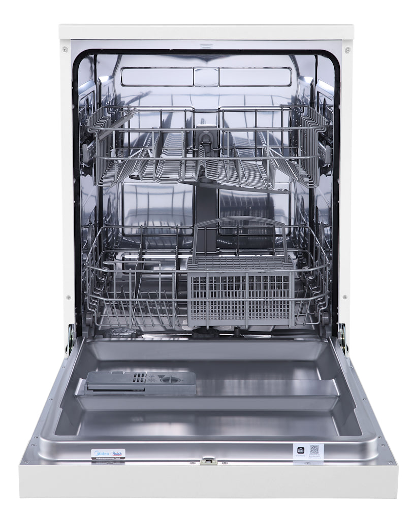 Midea MDWPF1233C(W)-WG-UK 12 Place Setting Freestanding 60cm Dishwasher - White